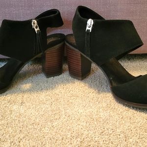 Black Tim's Heels Monjco